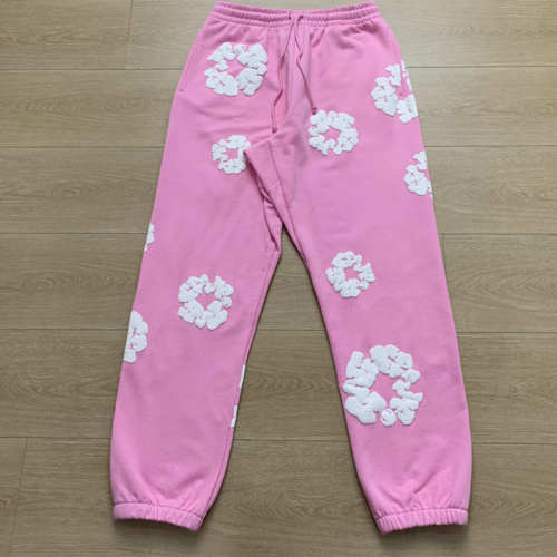 PANTALON DENIM TEARS PINK