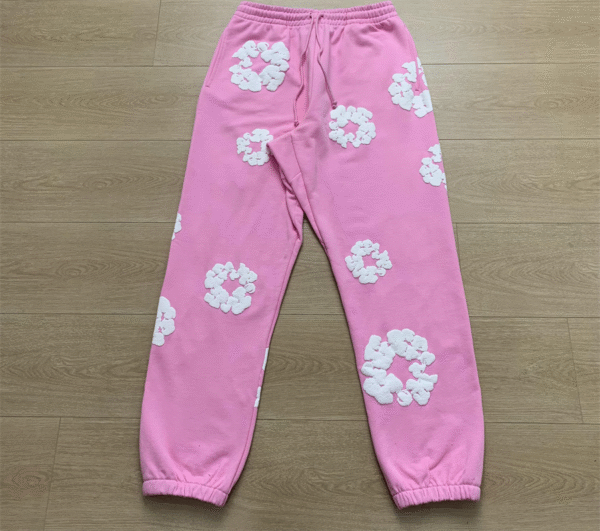 PANTALON DENIM TEARS PINK