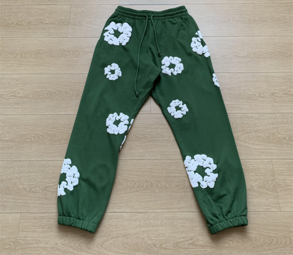 PANTALON DENIM TEARS GREEN