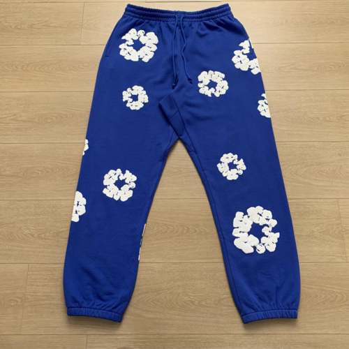 PANTALON DENIM TEARS ROYAL BLUE