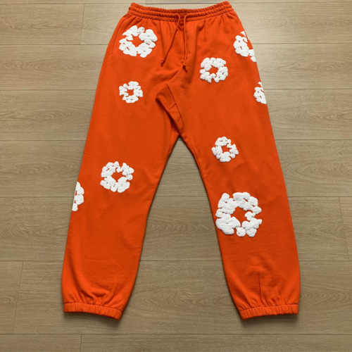 PANTALON DENIM TEARS ORANGE