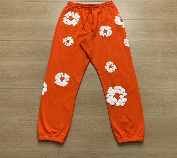 PANTALON DENIM TEARS ORANGE