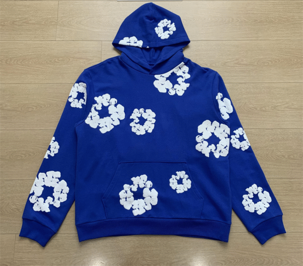 BUZO DENIM TEARS ROYAL BLUE