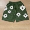 SHORT DENIM TEARS GREEN - Image 2