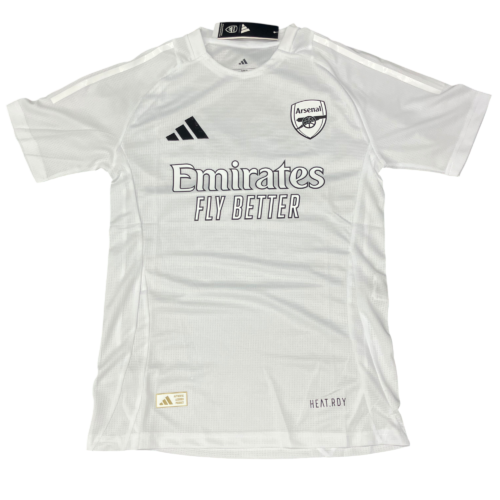 camiseta arsenal blanca talle L