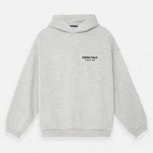 buzo essentials gris